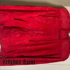 Juicy couture velvet hoodie